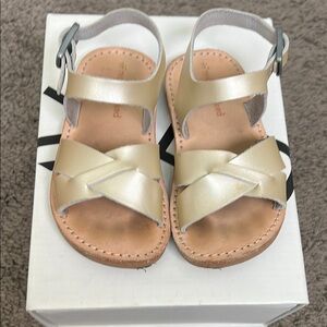 Gold Freshly Picked Kids Sandals - Saybrook